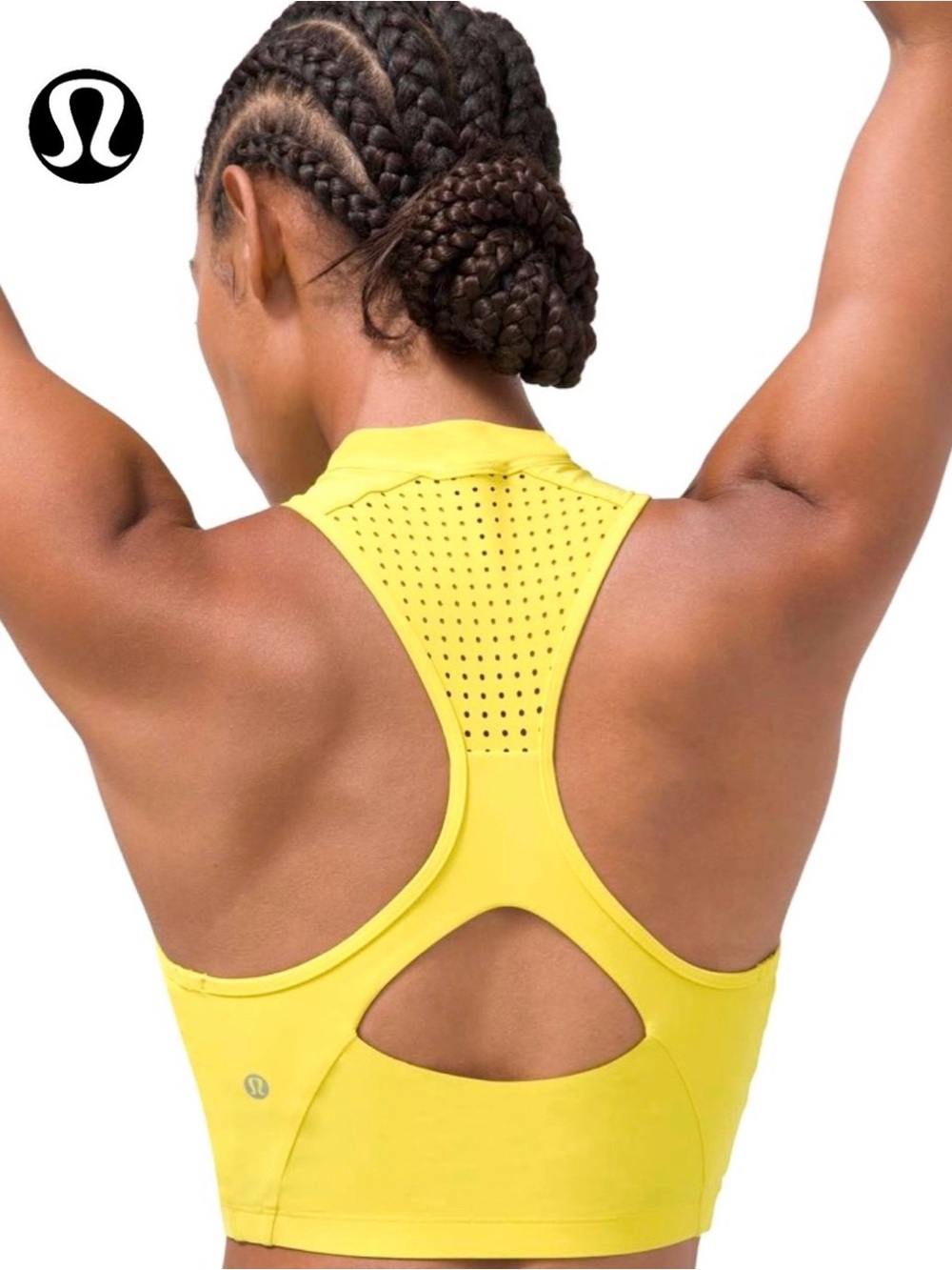 EUC! UNIQUE! LULULEMON 🍋 Women’s Unleash Strength Sports Bra Yellow Size 6